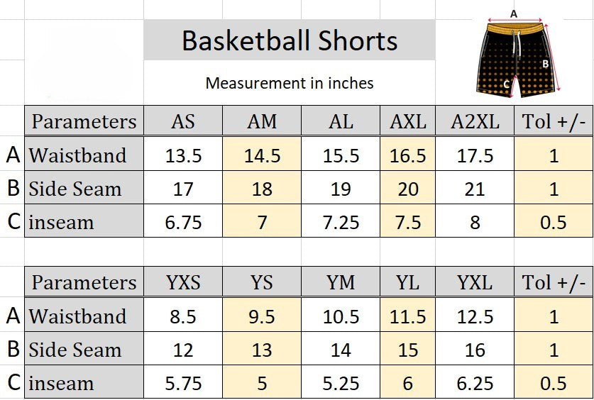 Shorts Officiels Above The Rim - Champions D'Aylmer